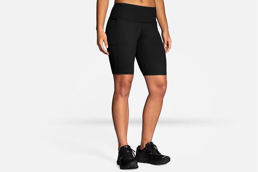 Brooks Greenlight 9 Women Apparel & Running Tights Black NWX264813